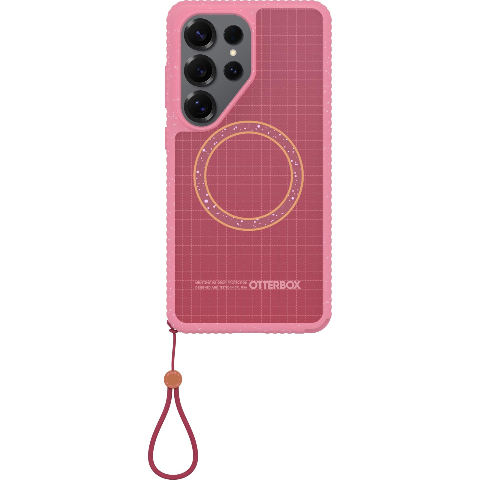 OtterBox Sole Series Hülle mit Magneten für Samsung Galaxy S26 Ultra, stoßfest, sturzsicher, schützende Hülle, 5X getestet nach Militärstandard, Rosa