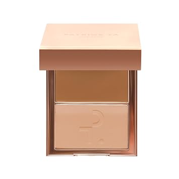 بودرة الأساس والتشطيب PATRICK TA Major Skin Creme Duo - متوسطة الحجم 1,24915-TGLPBMF، عبوة 0.73 أونصة، عبوة من 1