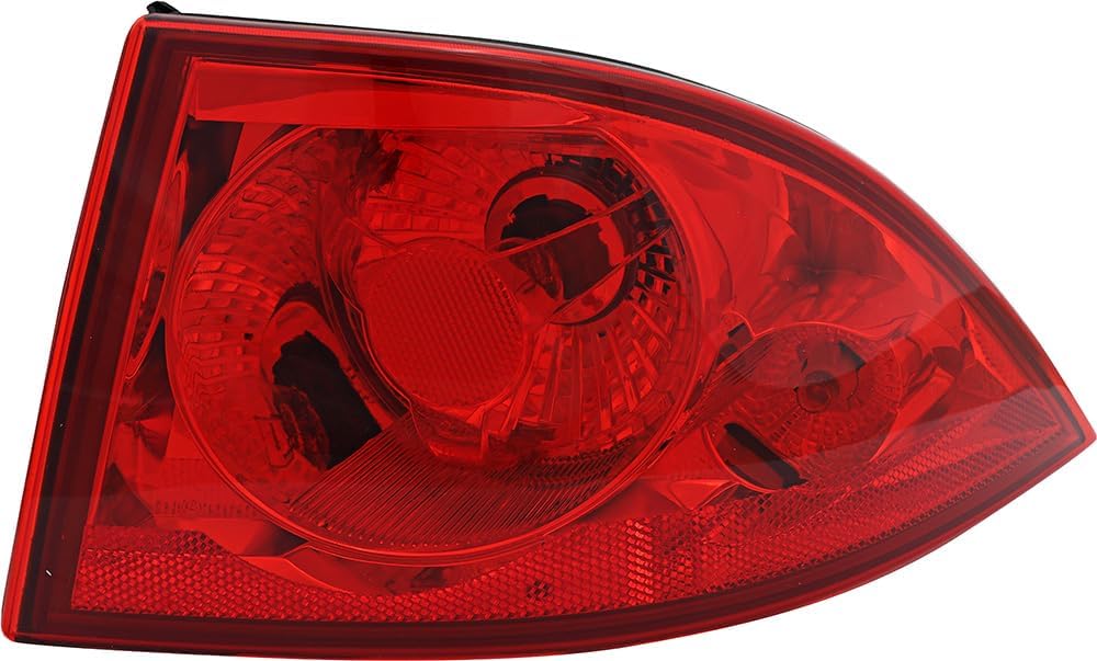 Compatible with Buick Lucerne Tail Light Lamp 2006 2007 2008 2009 2010 Passenger Right Side