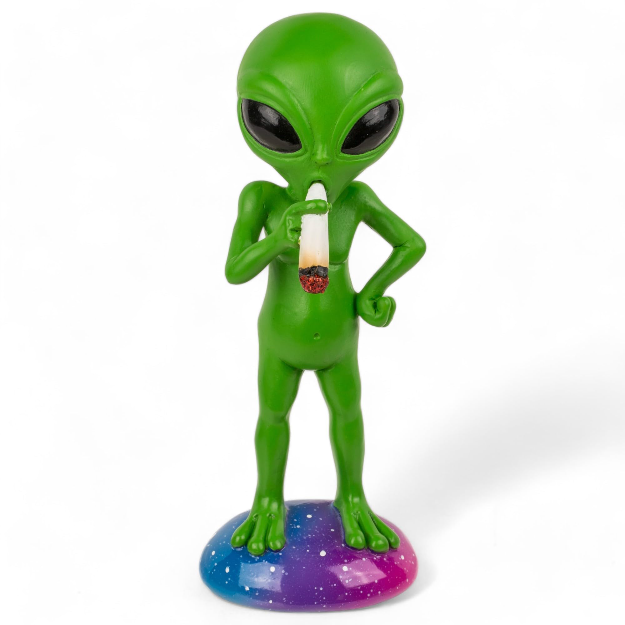 Figurine Alien fumeur MIJOMA, cadeau amusant et original pour fumeurs et geeks
