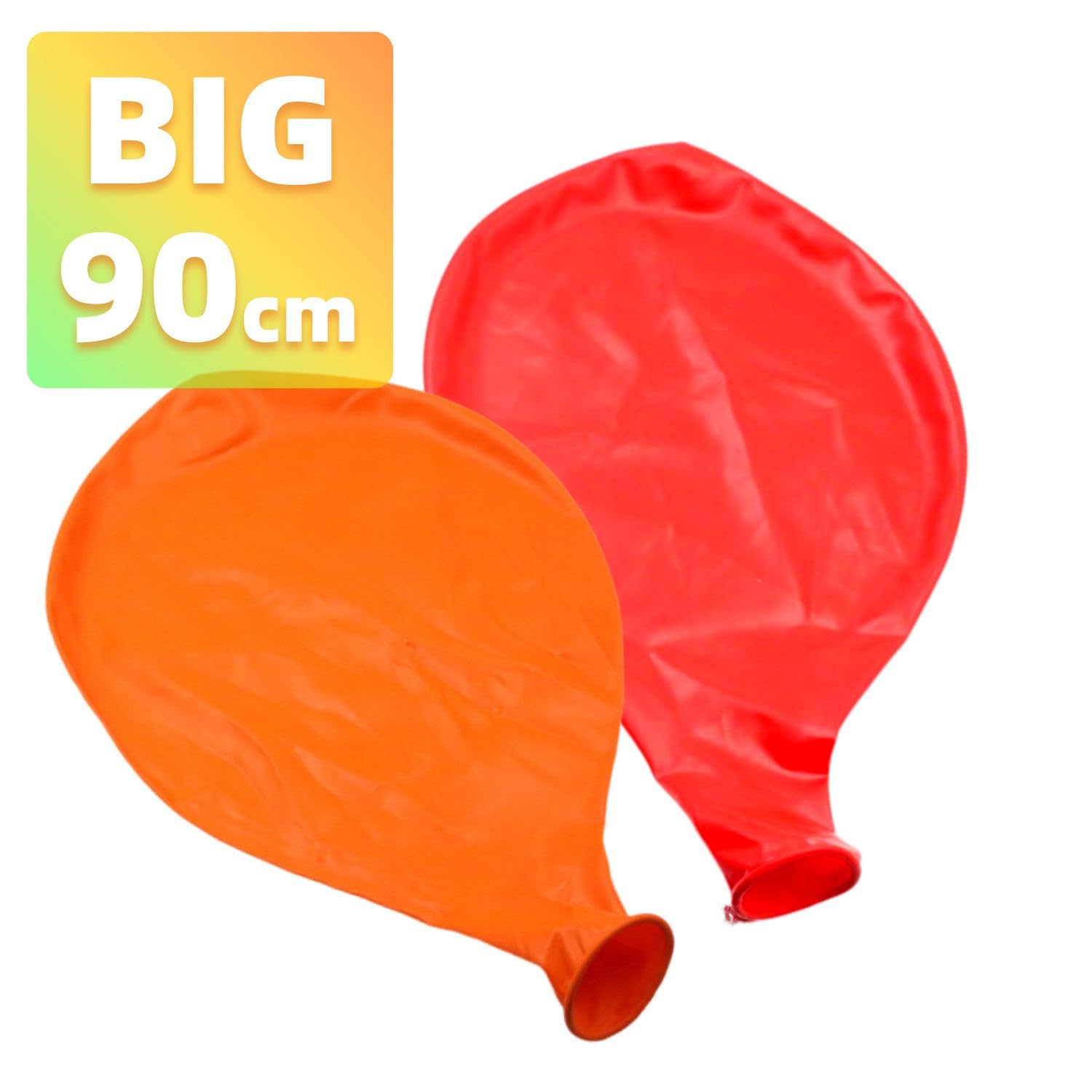 Amazon | 風船 大きい 巨大 風船バレー ビッグバルーン 90cm 10個 