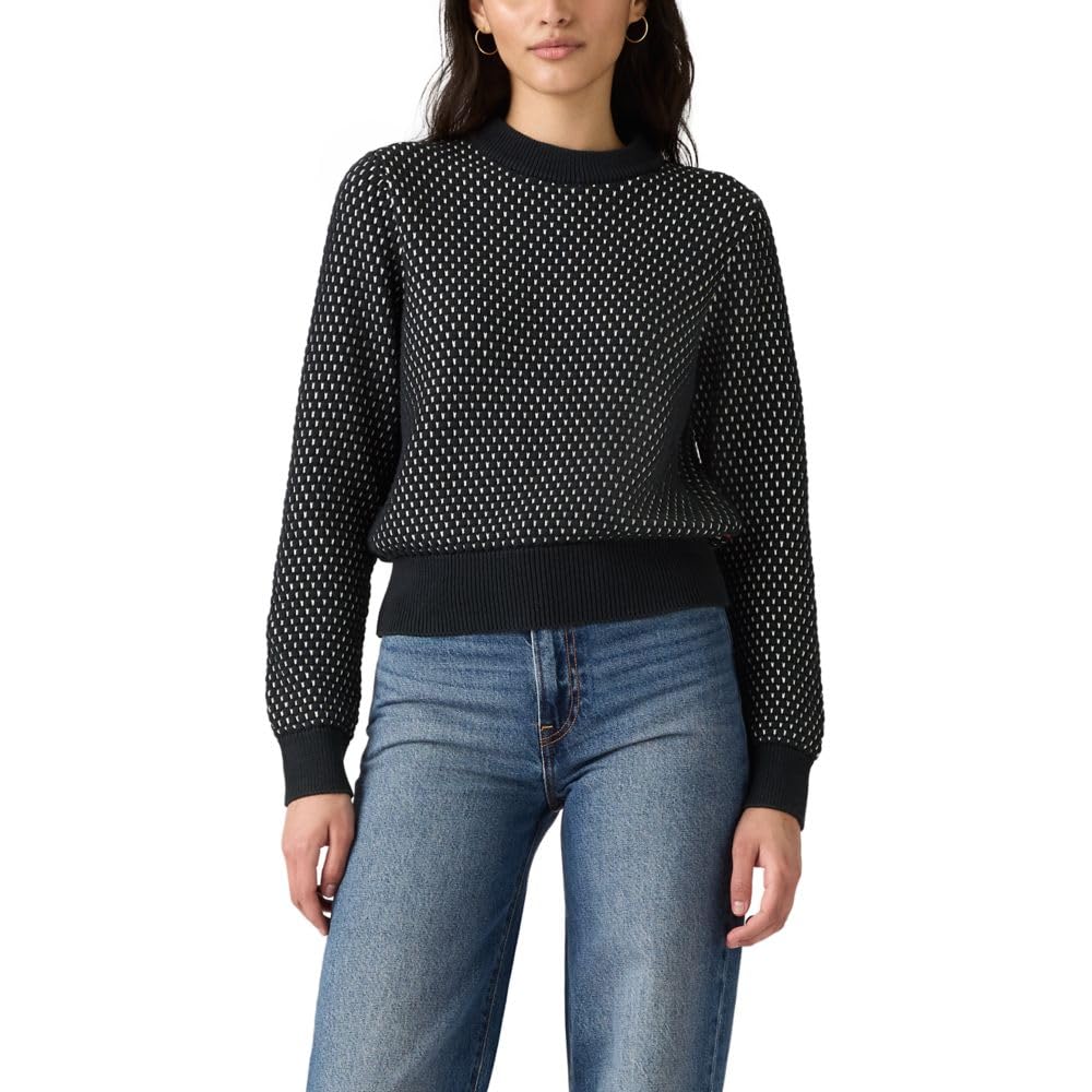 Levis Womens Snowflake Crew Pullover