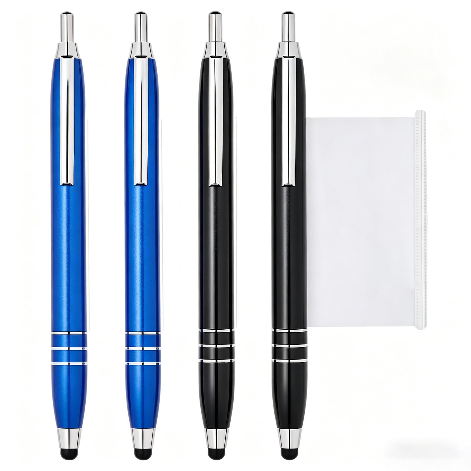 Meanju Pack of 4 Ballpoint Pens with Cheat Sheet, Cheat Sheet