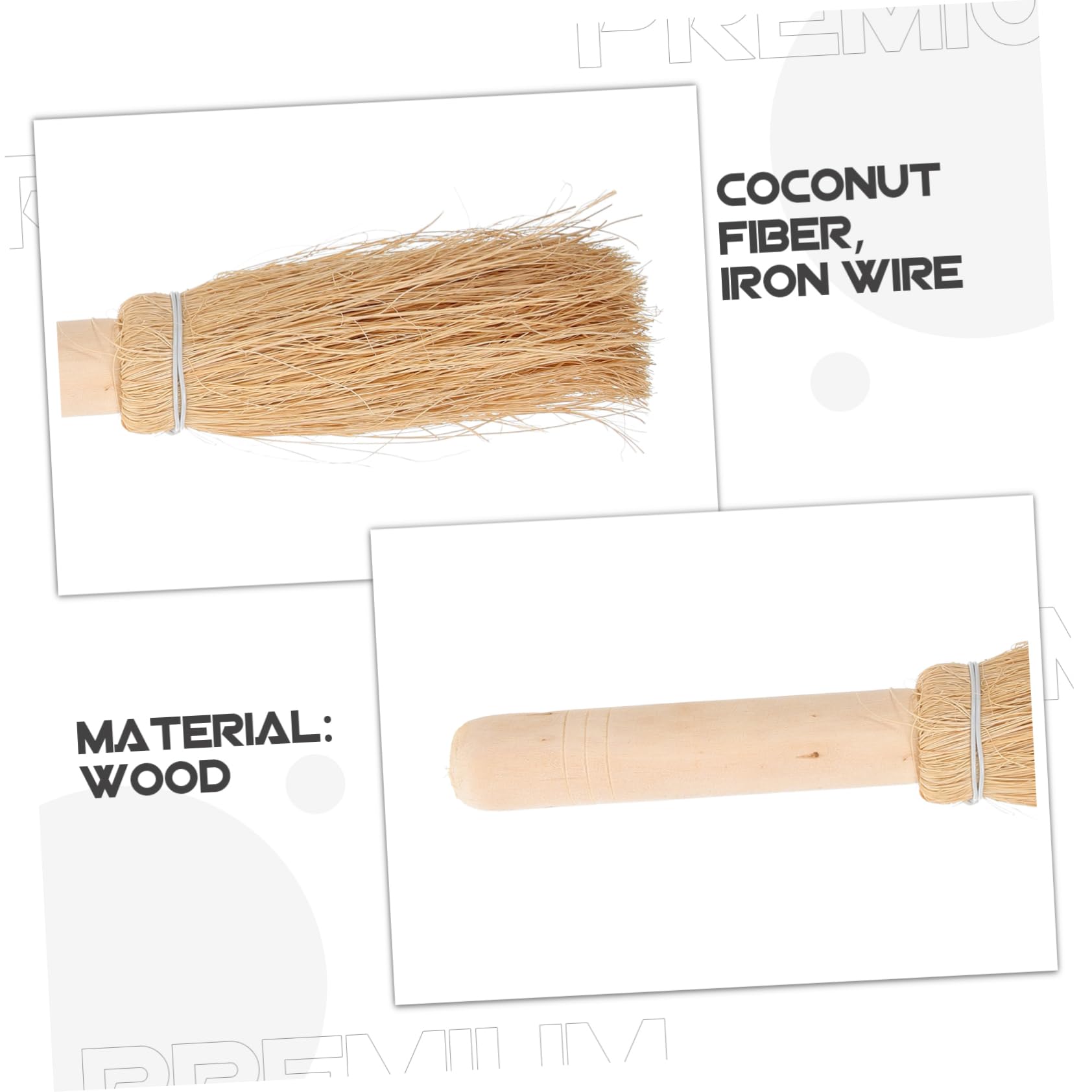 10pièces Brosse De Nettoyage De Vaisselle Naturel Brosse à Main pour Récurer Casseroles Et Assiettes Accessoires De Cuisine