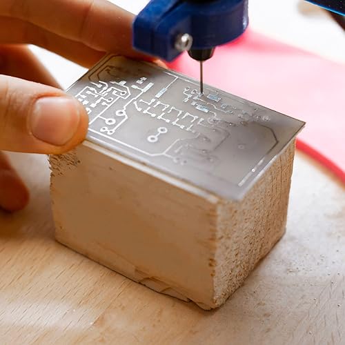 Miniatura 6 de uxcell Brocas para PCB de 0.071 in y 0.075 in, herramienta rotativa de carburo de tungsteno, joyería de grabado CNC, placa de circuito de impresión,