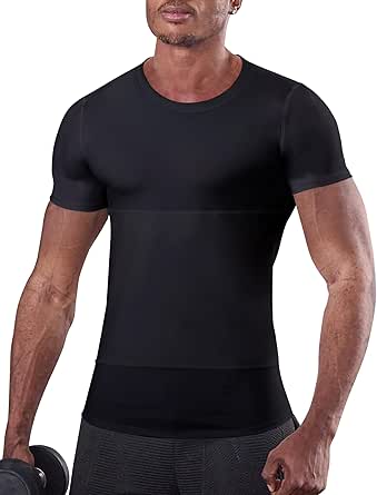 Casey Kevin Compressieshirt voor heren, buikweg shirt, compressieshirt, onderhemd