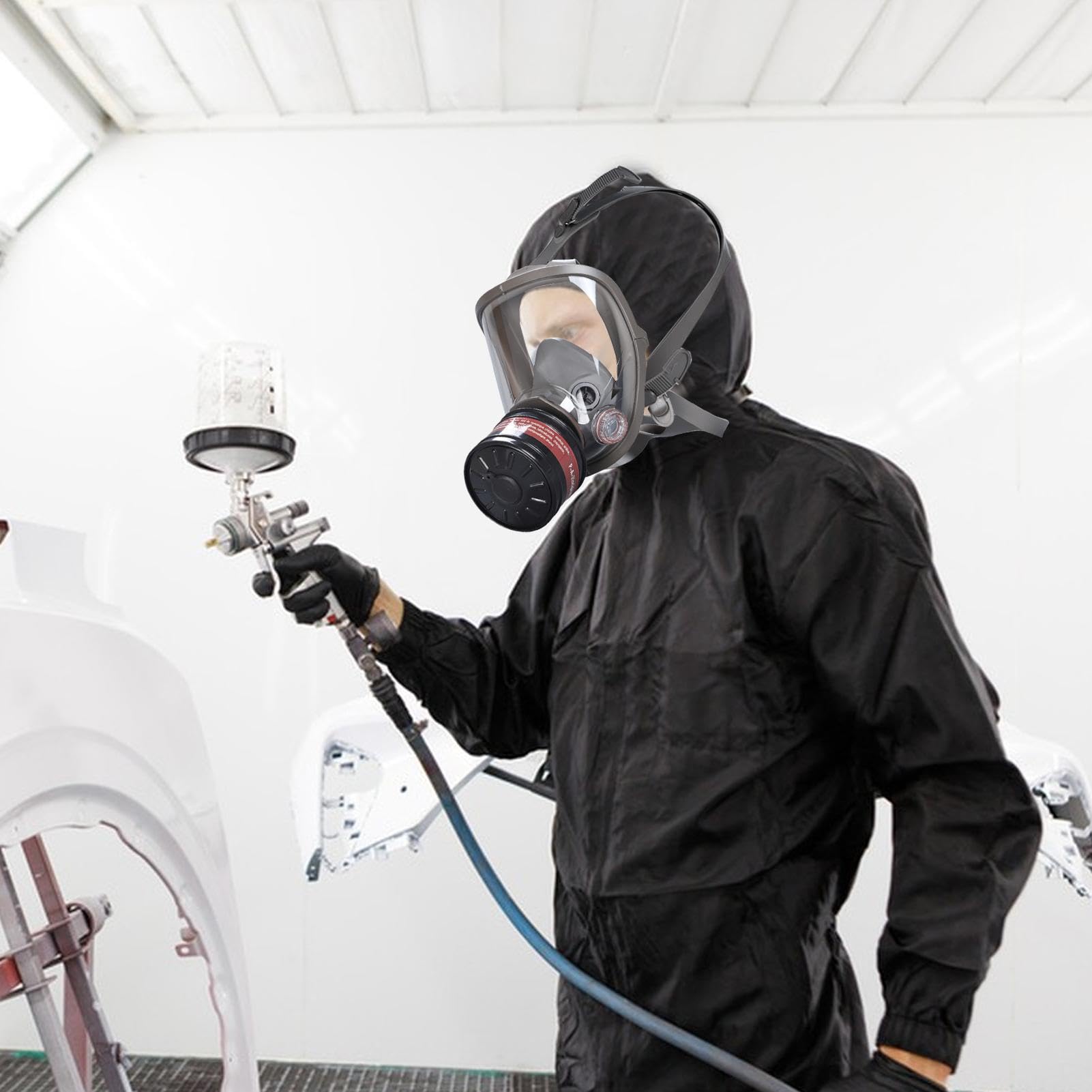 Masque Respiratoire Intégral Avec Filtres Filtres De Masque Intégral Sûrs