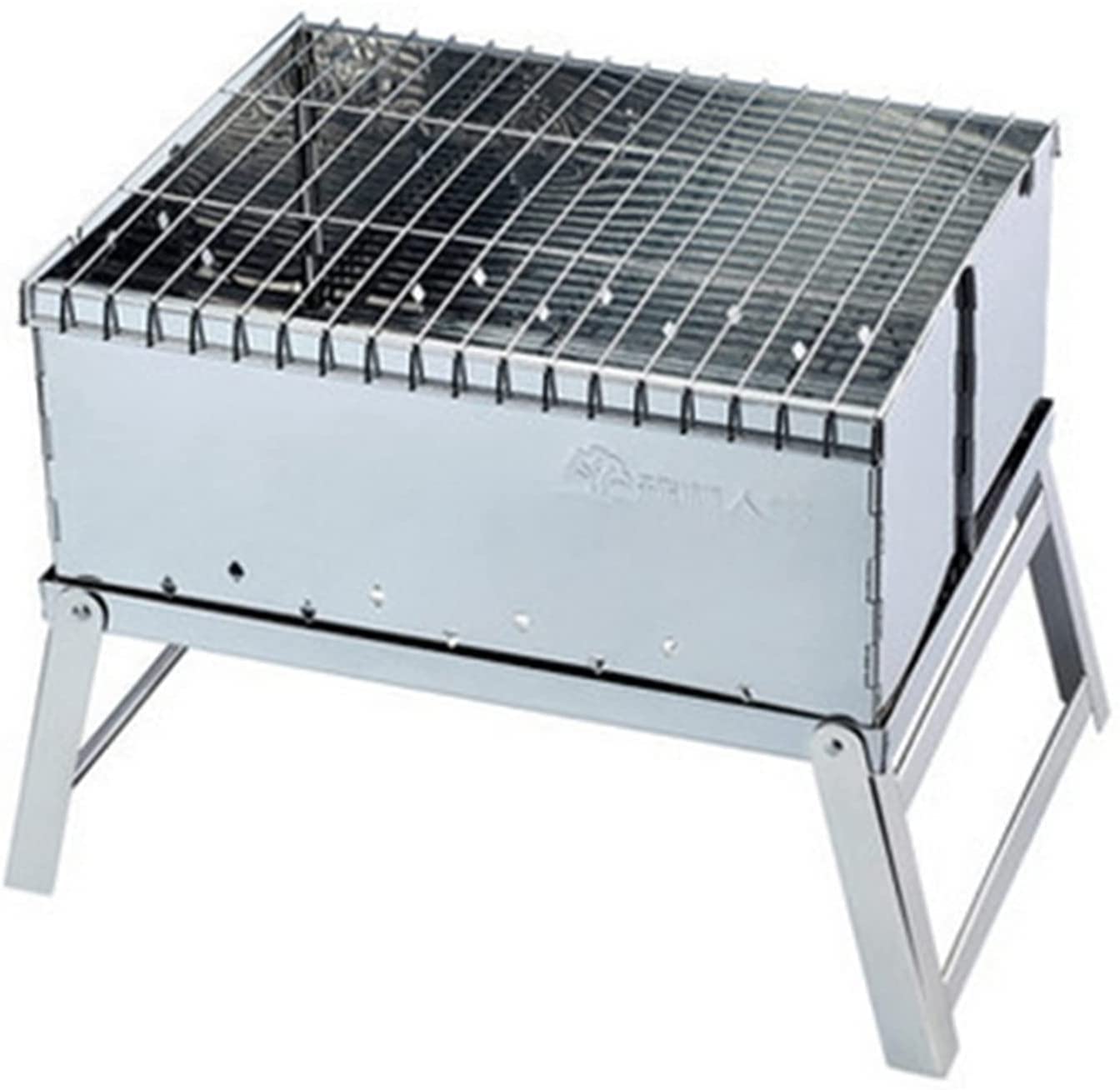 Grill Gazowy Ze Stali Nierdzewnej Mini Grill Na Węgiel Drzewny Przenośny Składany Grill Ogrodowy, Grille