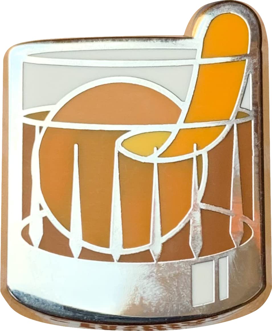 Classic Cocktail Cute Enamel Pins for Bartender Aprons, Jackets, Backpacks and Purses, Shirt and Suit Lapels, Button Badges Brooch Fashion Jewelry