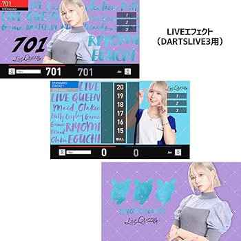 江口梨世美 りよみん アワードムービー入りダーツライブカード 2点セット アクセサリ > ダーツライブカード > DARTSLIVE PLAYER GOODS第五