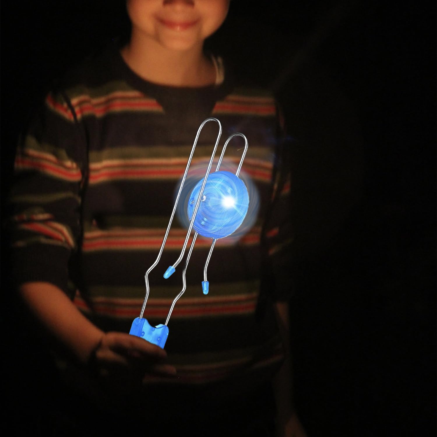 Amazon.com: Jishi Retro Magic Rail Twirler Toy 3-Pack LED Light Up