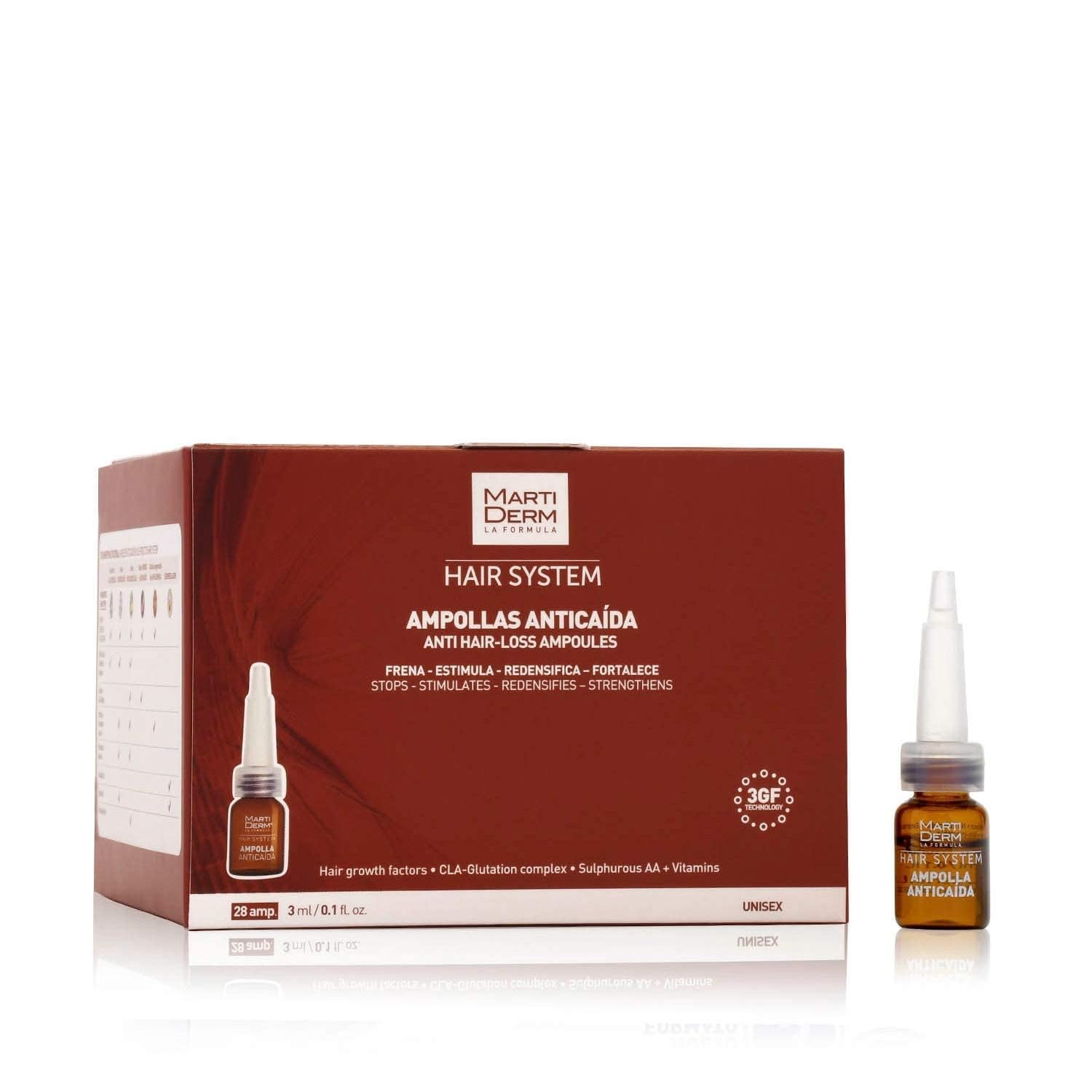 Hair System Anti Hair-Loss Ampoules - 28 units