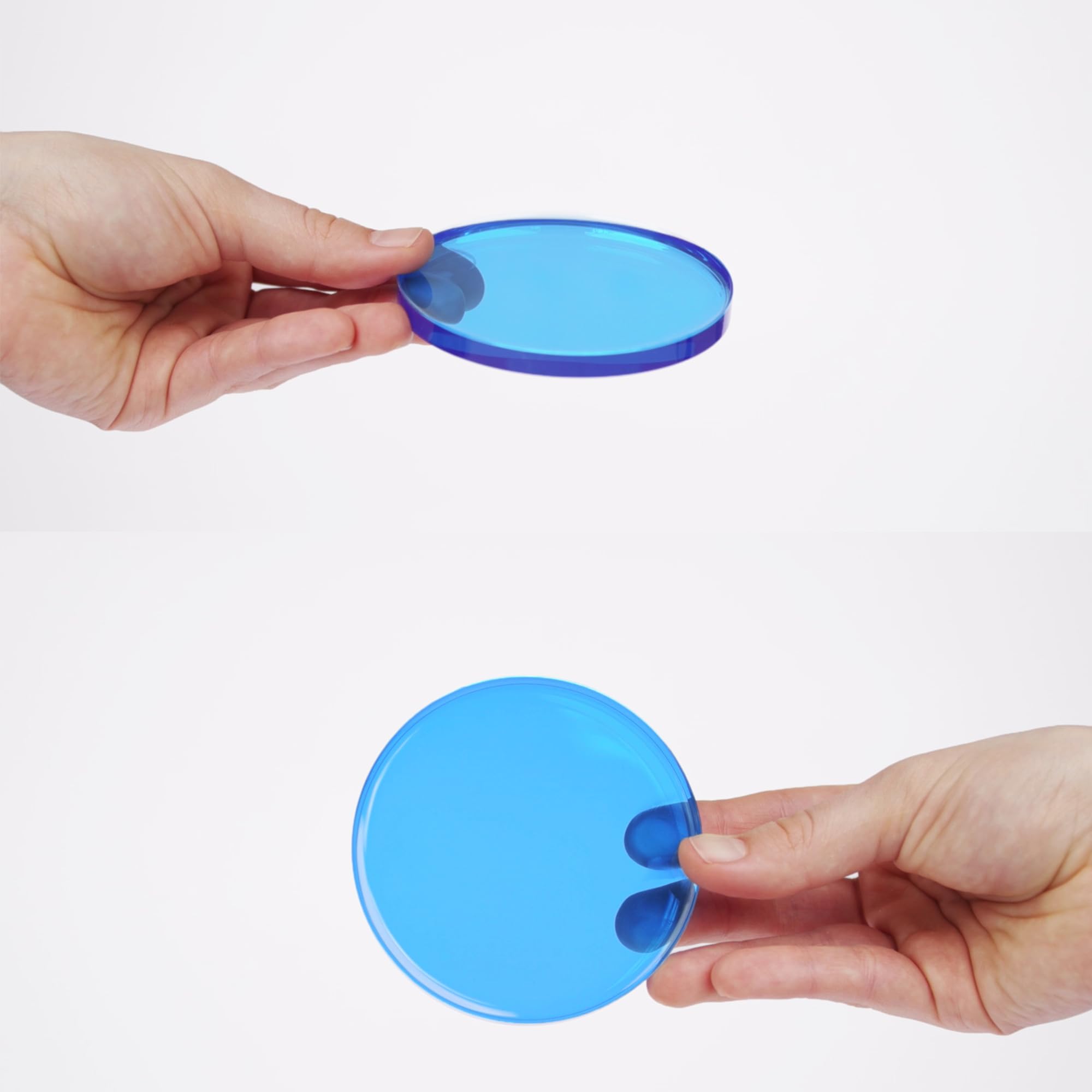 ECO+ EPODEX Resina Epoxi hasta 5cm, BLUE - Transparent, 6kg | Kit Resina Epoxi Transparente ideal para mesas río, lámparas, vertidos altos y más