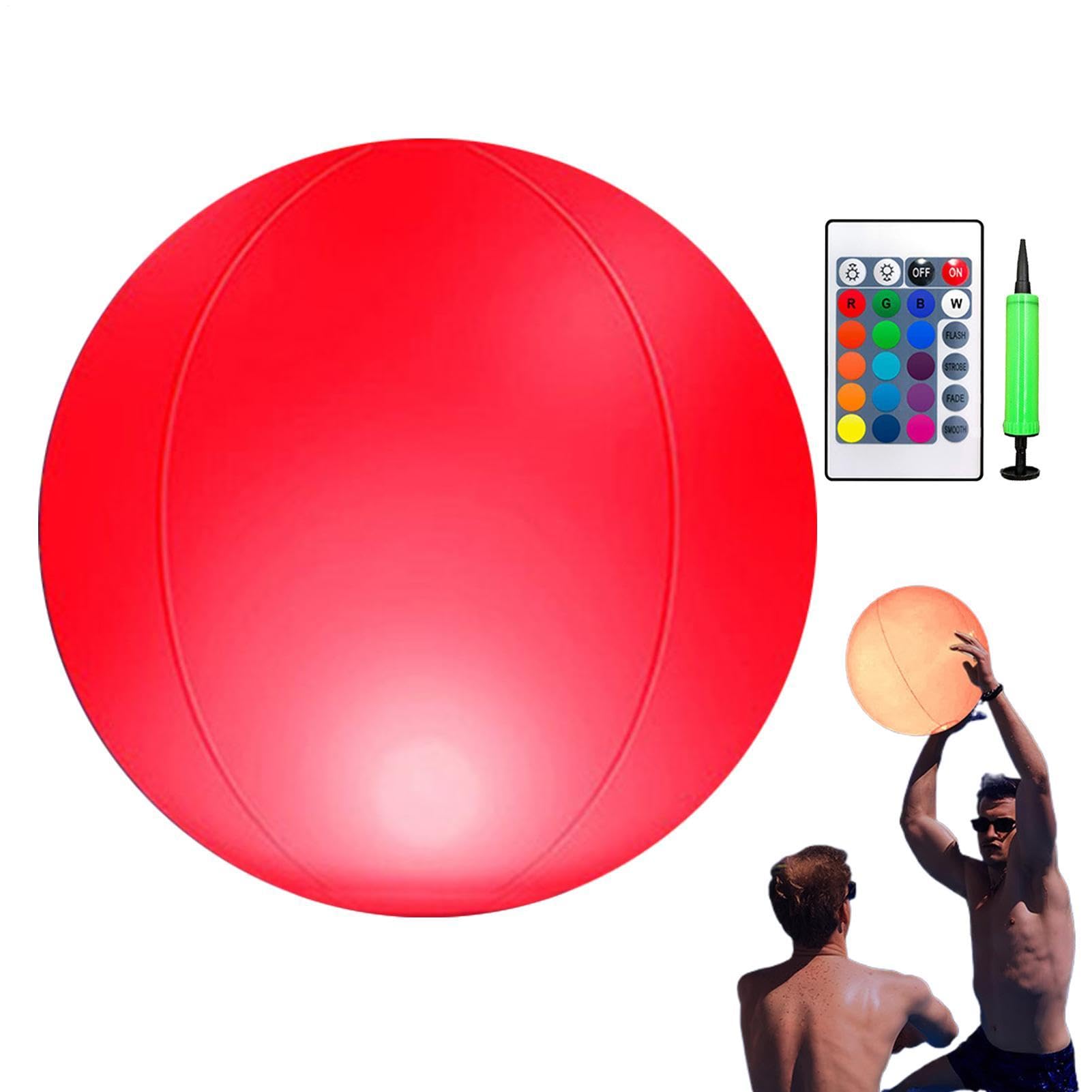 Globos de playa luminosos inflables para decoración de cumpleaños 8