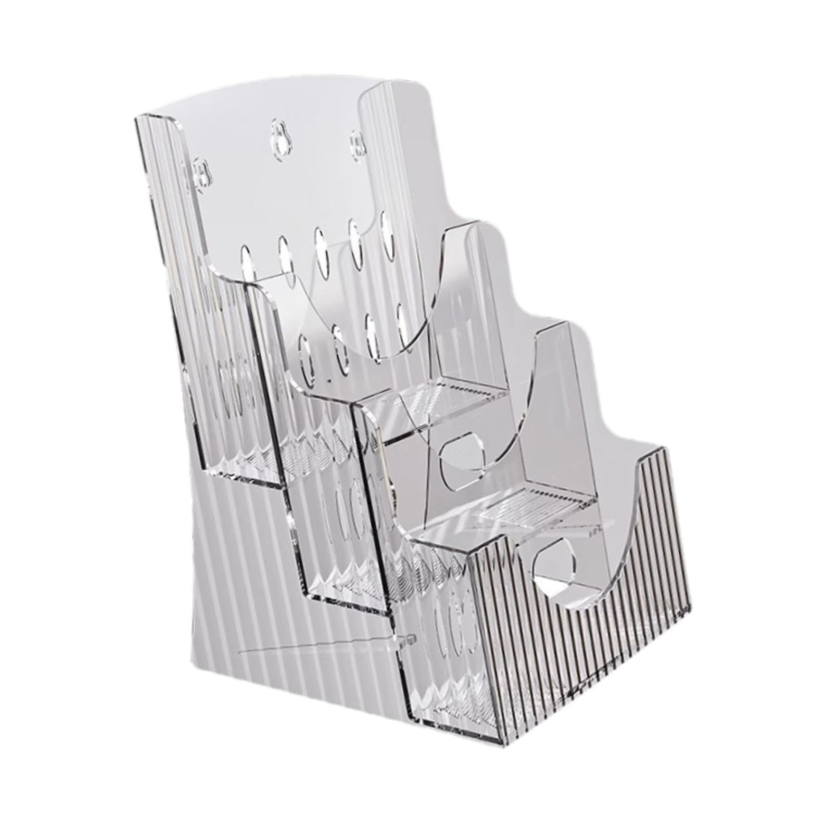 Porte-documents pour hôtel et exposition en plexiglas transparent - 8