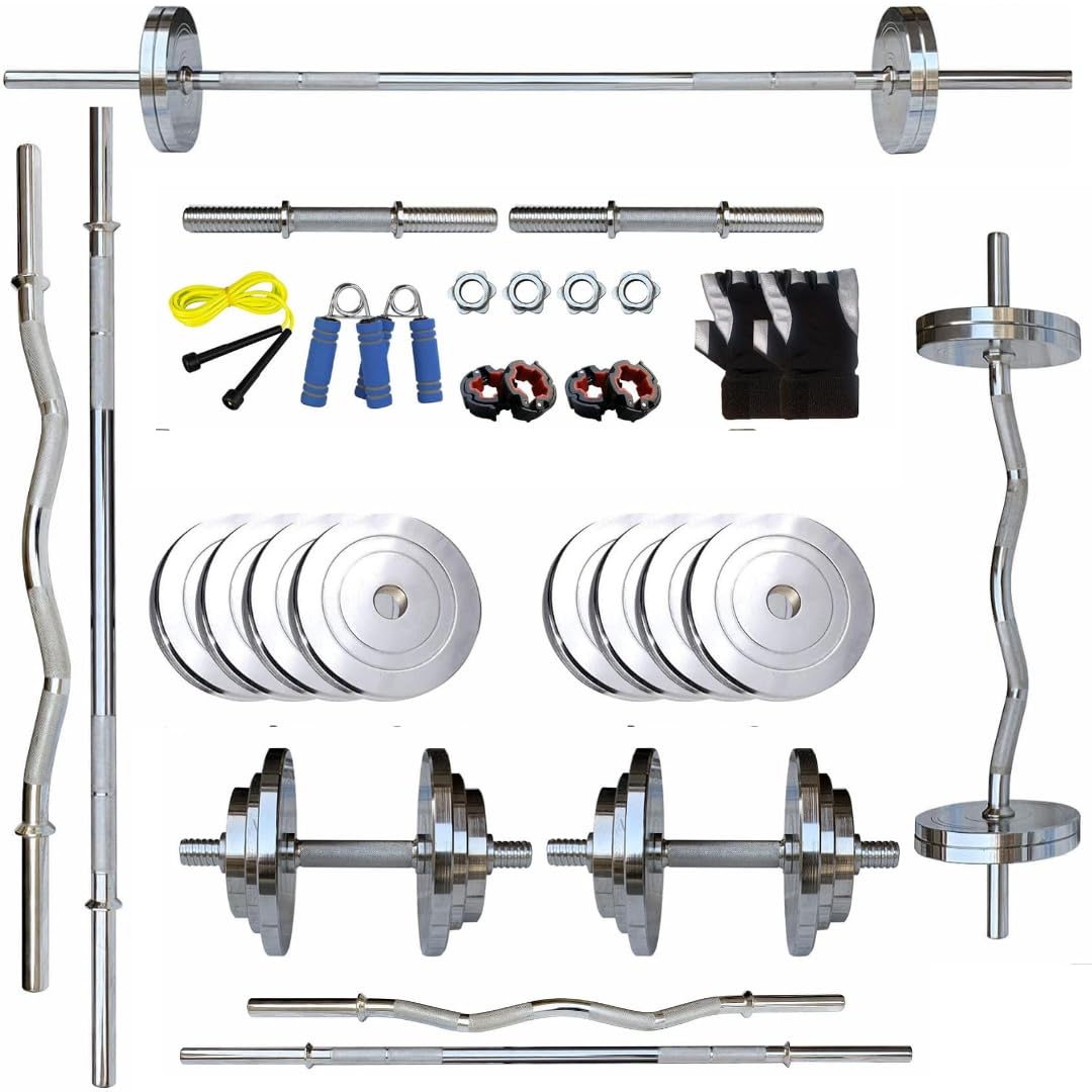 See full amazon price history chart for MUNDET WALA Home Gym Set, Steel Home Gym Combo 28MM w/ 3Ft Curl, 5Ft Straight Rod, Pair Nut Dumbbell Rod, Steel Weight Plates, Gym Equipment for Home Workout (30KG Set (2.5KG x 4 + 5KG x 4)) MUNDET WALA Home Gym Set, Steel Home Gym Combo 28MM w/ 3Ft Curl, 5Ft Straight Rod, Pair Nut Dumbbell Rod, Steel Weight Plates, Gym Equipment for Home Workout (30KG Set (2.5KG x 4 + 5KG x 4)) (B0CLYDV7TW) Amazon Price History, Amazon Price Tracker