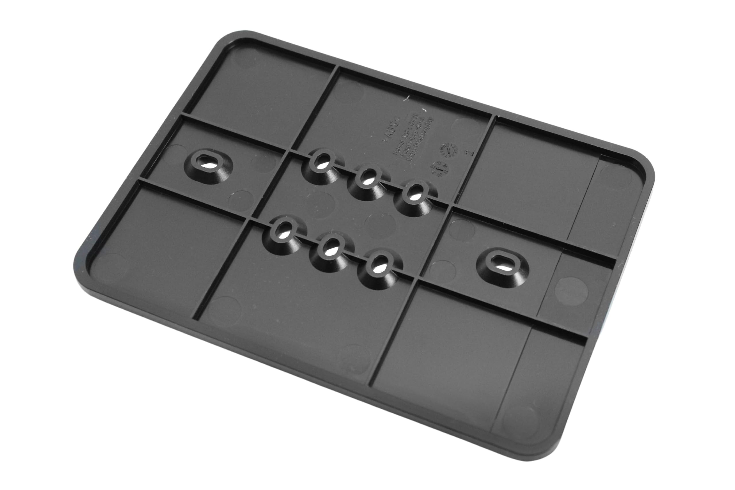 support plaque immatriculation pour cyclomoteur mobylette solex plastique