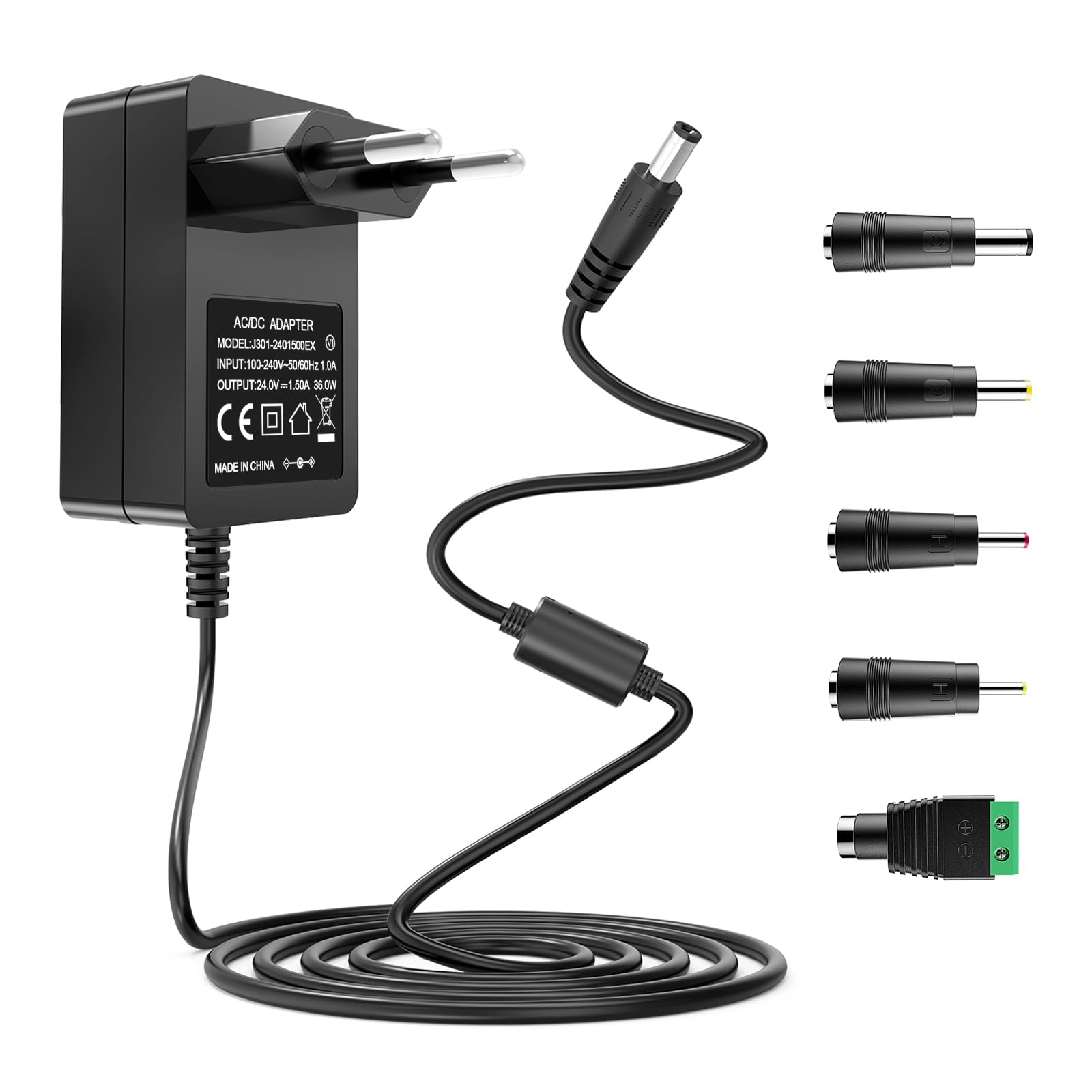 Adattatore CA 24 V Per Alimentatore Stampante Codici A Barre