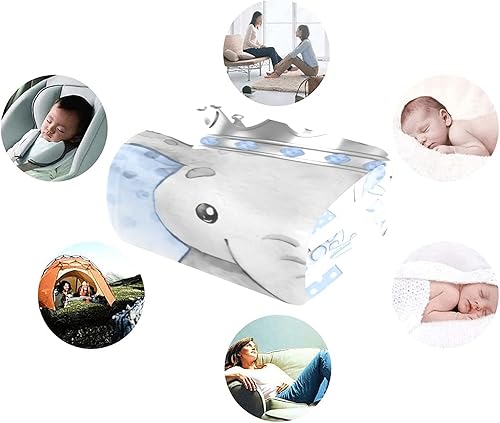 Miniatura 8 de Manta de bebé personalizada con nombre, mantas de bebé de elefante personalizadas para niñas, regalos de bebé, productos para bebés, mantas súper