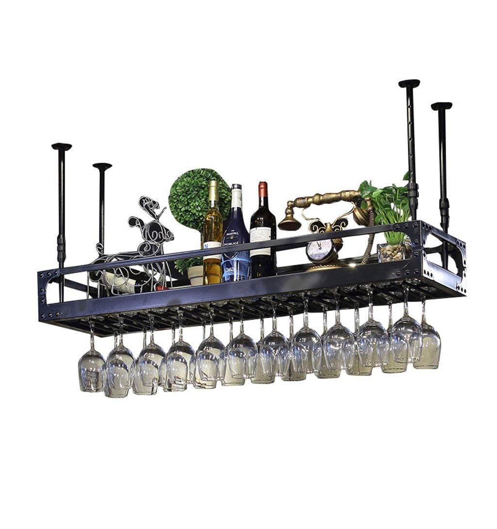 Casier à vin créatif pour cuisine et salon moderne, étagère murale en métal 60x35cm