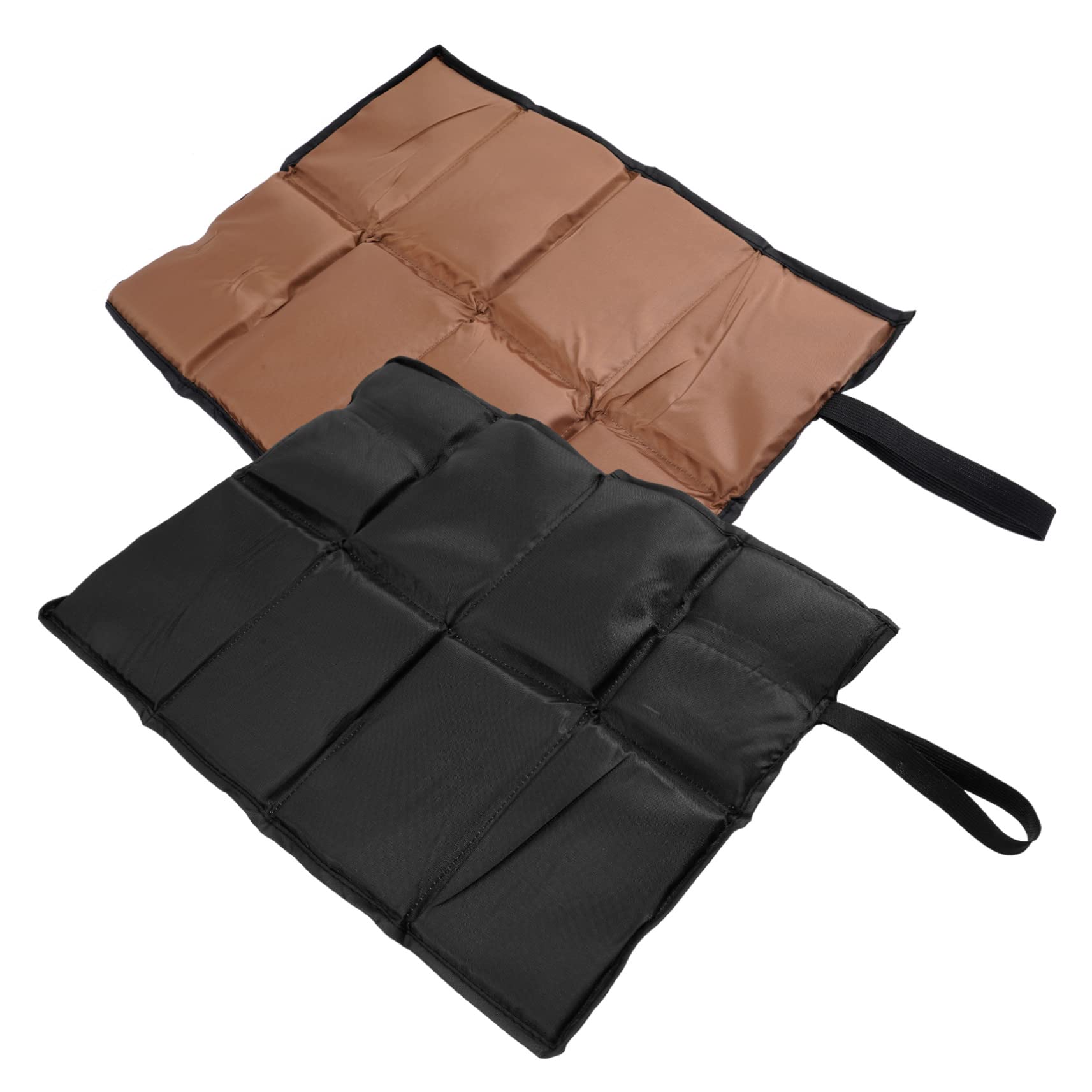 KOMBIUDA Oxford Fabric Seat Pads Reusable Camping Chairs Pad for Dining Patio Garden