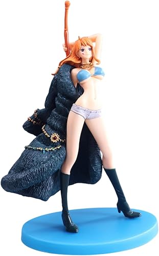 Miniatura 2 de bzuqexh Figura decorativa de acción de anime Nami (caja), estatua, modelo, regalo, 7.5 in