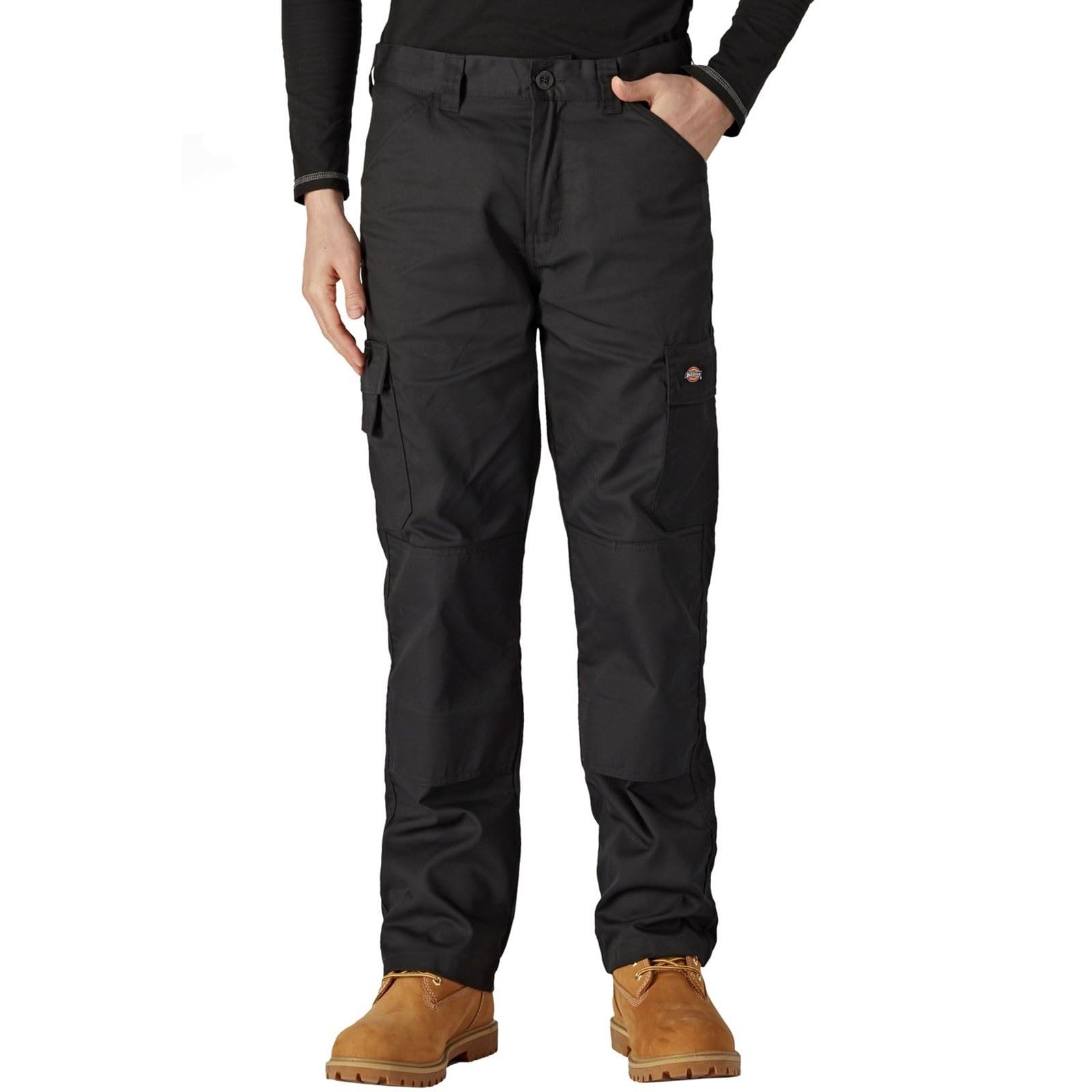 Dickies Everyday Polyester Men's Black Outdoor Trousers - 38