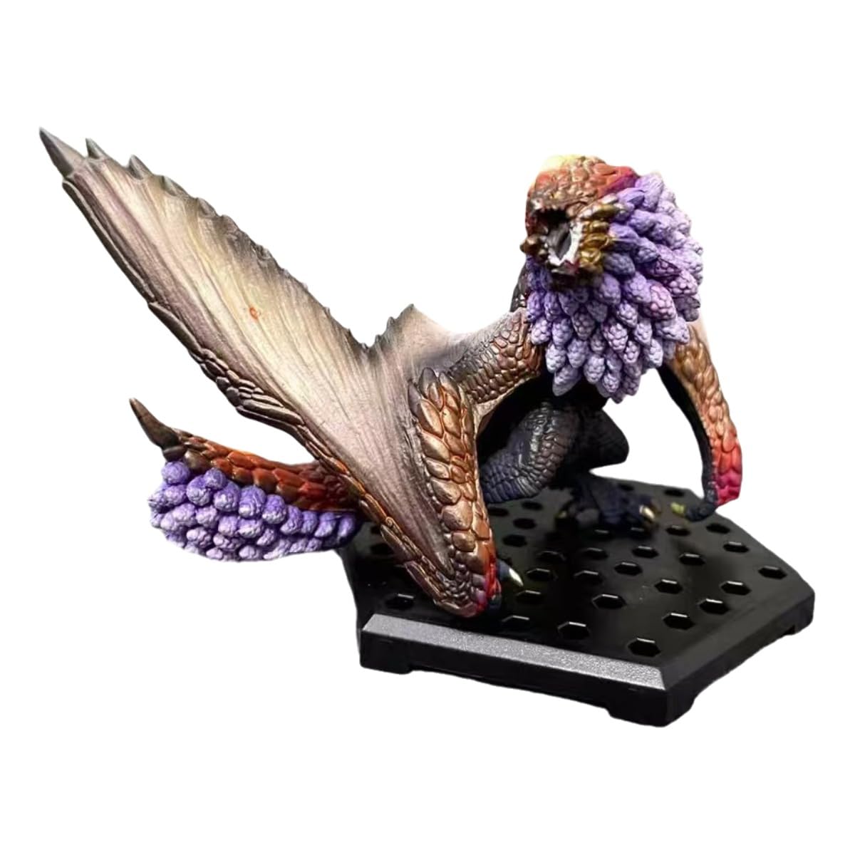 Statuetta di drago bazelgeuse d'azione di drago bazelgeuse arrabbiato 10 cm / 3,9 pollici modello in PVC Artigianato per i fan di anime Regalo