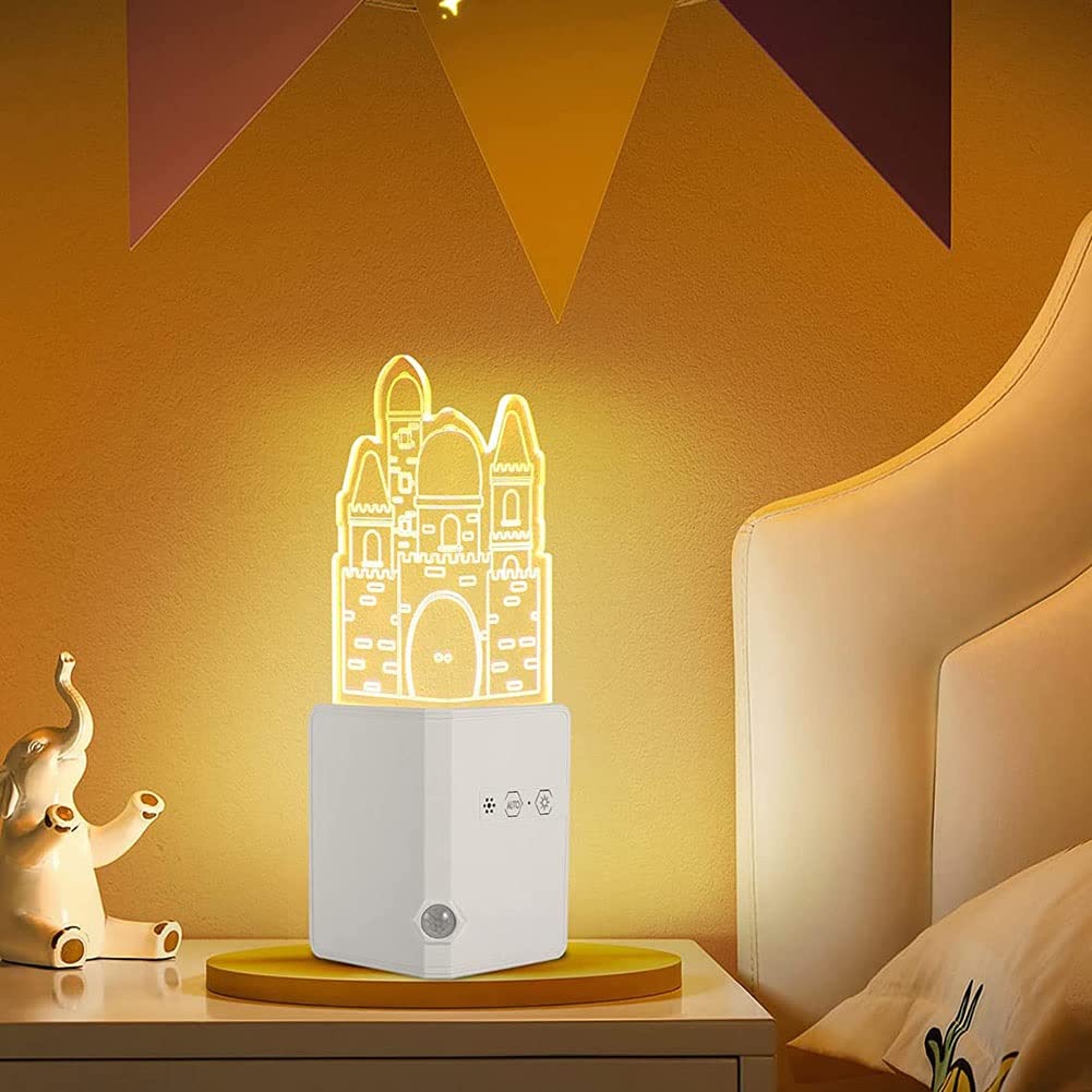 Luce Notturna LED Ricaricabile USB, Luce Armadio Con Sensore Di Movimento,Luce Notturna LED Interna,Luce A Induzione Interna, Sensore Di Movimento Per Luci Per Scale, Camere, Corridoi, Armadi, Cucine