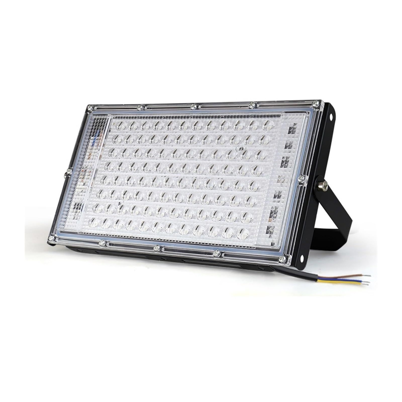 JOLIANE UV Flood Light 50W 100W 395nm 400nm Ultraviolet Fluorescent Stage Lamp for Bar Dance Party Blacklight(100W no Plug)
