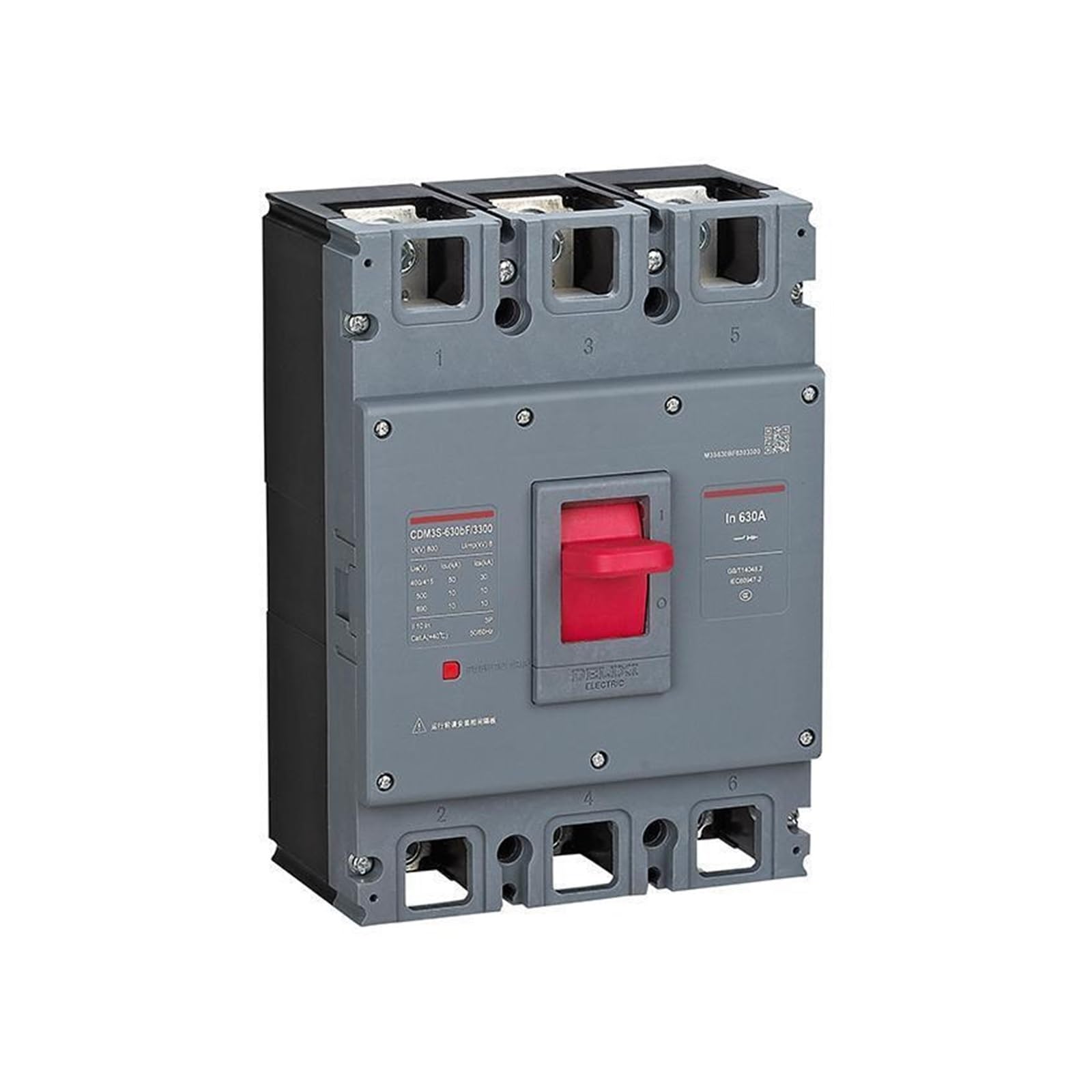 Disjoncteur protection moteur CDM3S-630F/32002 triphasé boîtier moulé 630A
