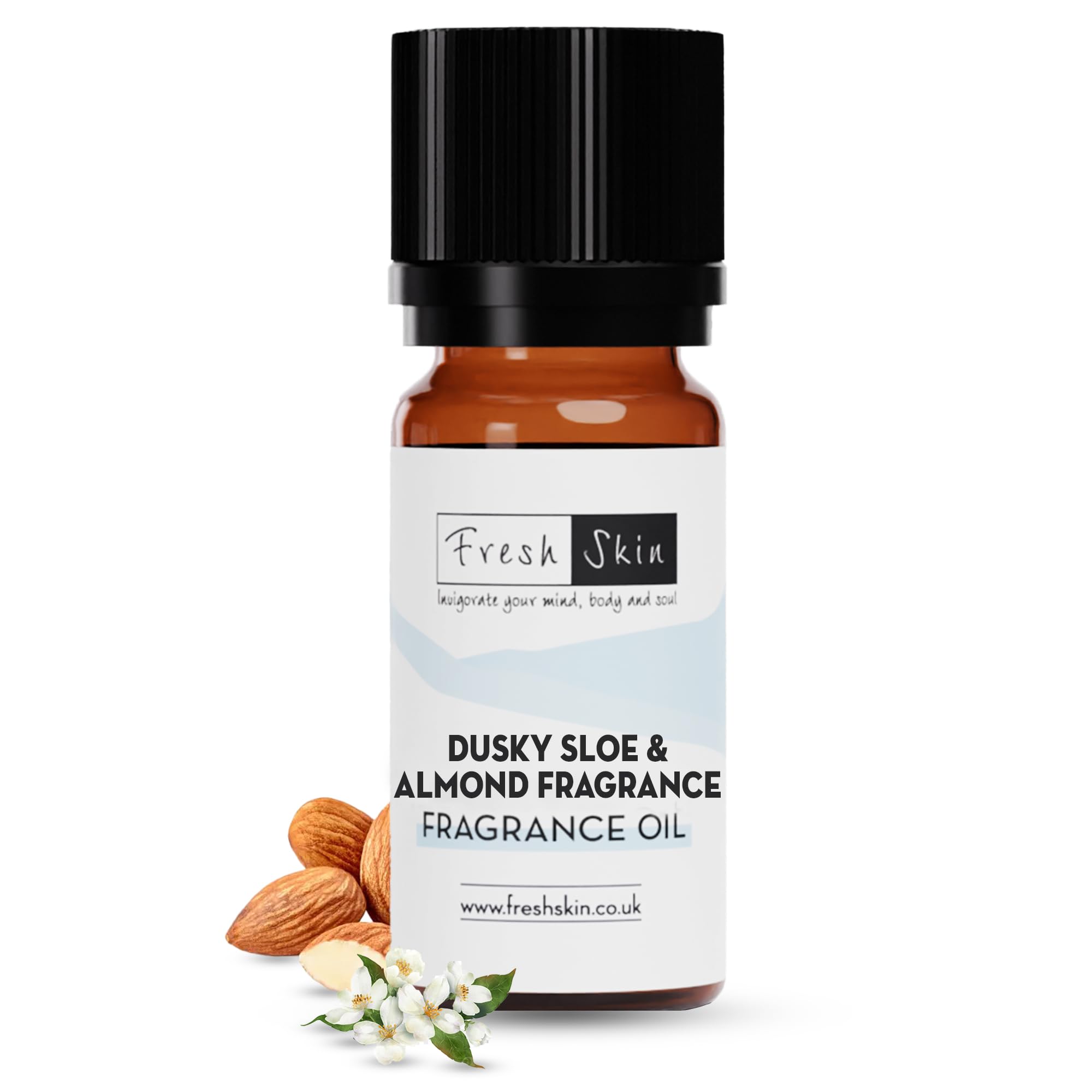 Dusky Sloe & Almond 10ml Fragrance Oil Multi Listing - Freshskin Fragrance Oils - Candles, Bath Bombs, Soap Making & Wax Melts - Cosmetic Grade - A Rich, Complex, & Long Lasting Scent! — image 1