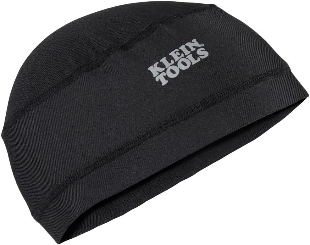Klein Tools 60181 Cooling Helmet Liner, Under Hard Hat Cap with Mesh Fabric at Crown