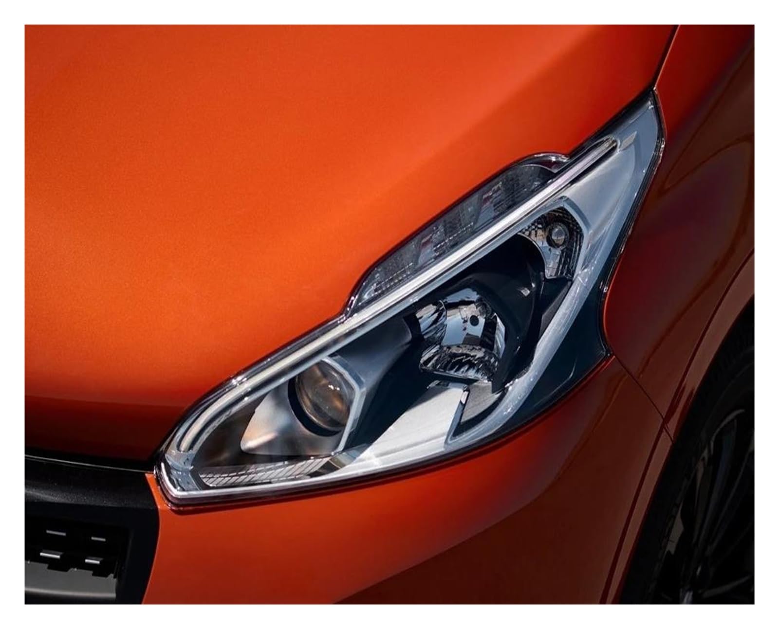 Alloggiamenti Per Peugeot 208 2012 2013 2014 2015 2016 2017 2018 Accessori Auto Sostituzione Vetro Fari Fari Anteriori Auto(Giusto)