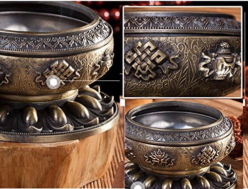 Miniatura 6 de Soporte para palitos de incienso de aleación de cobre, soporte para quemador de incienso para palos, conos, budismo para el hogar, Buda,
