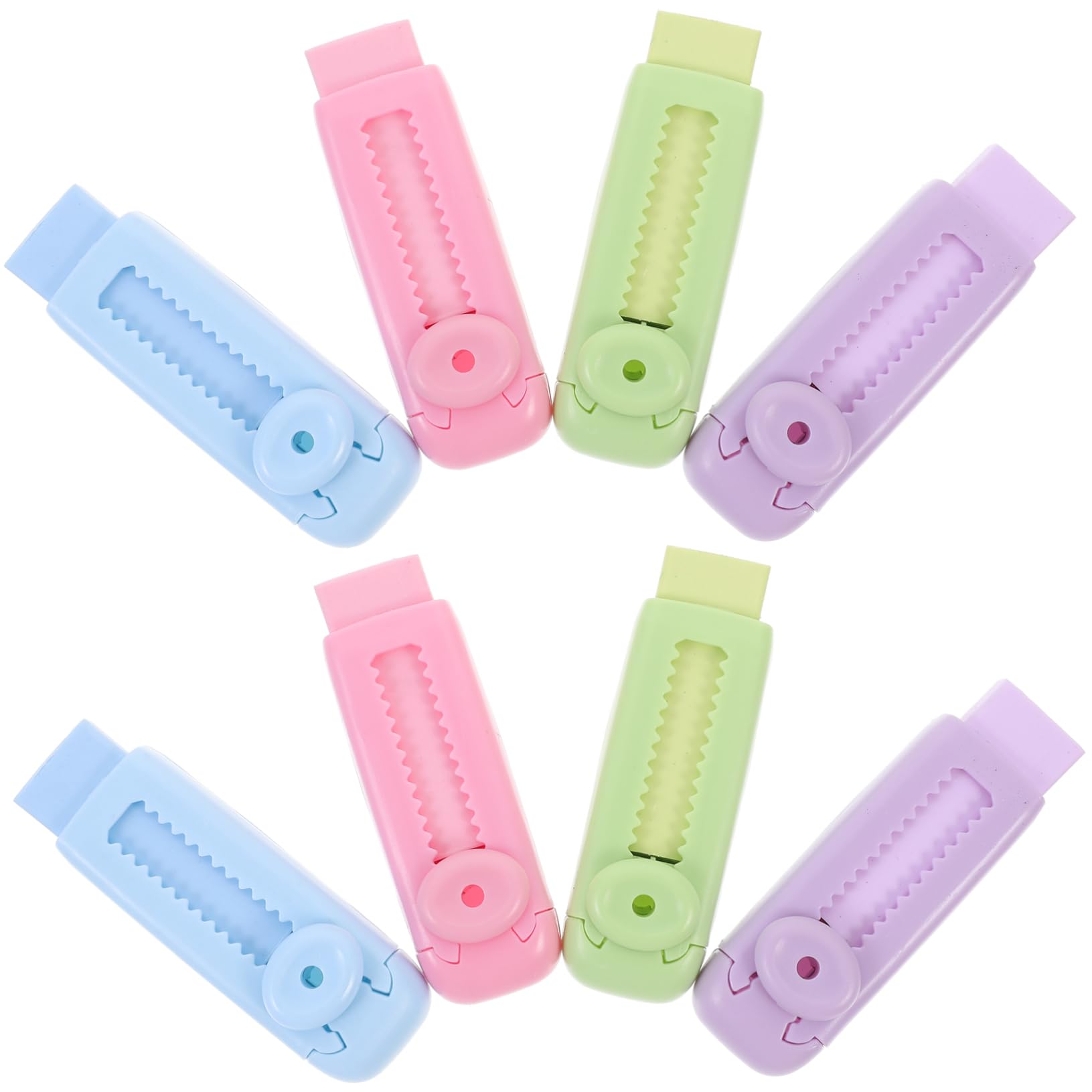 Gadpiparty 5 Ensembles Gomme Télescopique École Gommes Mécanique Gomme À Effacer Grand Erasers Rétractables Enfants Eraser Kawaii Gâchis Sans Trace Eraseurs Des Étudiants 8 Pièces * 5