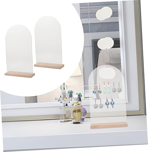 Miniatura 7 de DOITOOL Soporte de exhibición de pendientes Soporte de exhibición de joyas, soportes de exhibición de aretes, estante de exhibición de aretes,