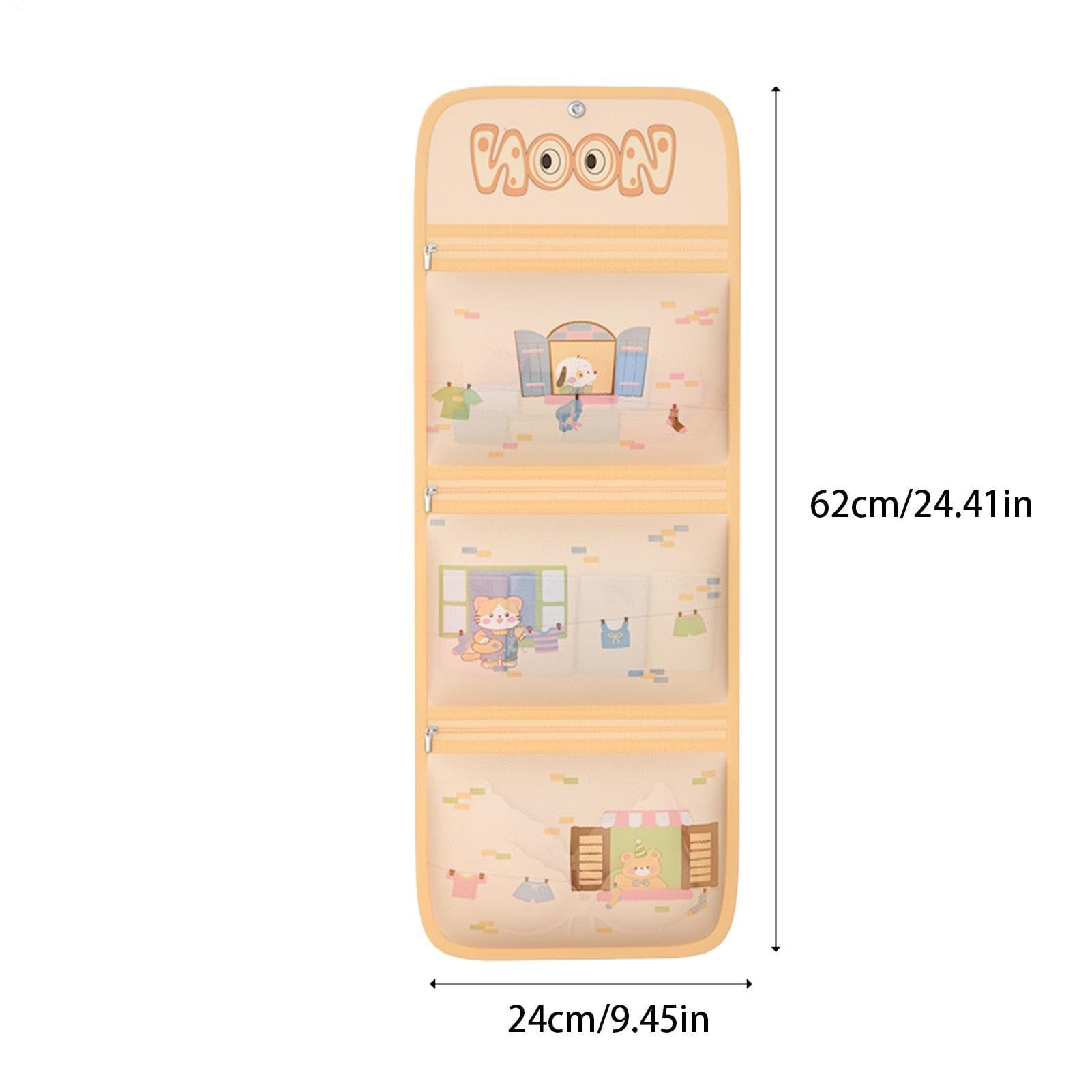 Organizer per biancheria intima da viaggio, pieghevole, a 3 strati, in rete, con tasche multiple, per casa, doccia, armadio, attività all'aperto, lavoro, campeggio, hotel e viaggi