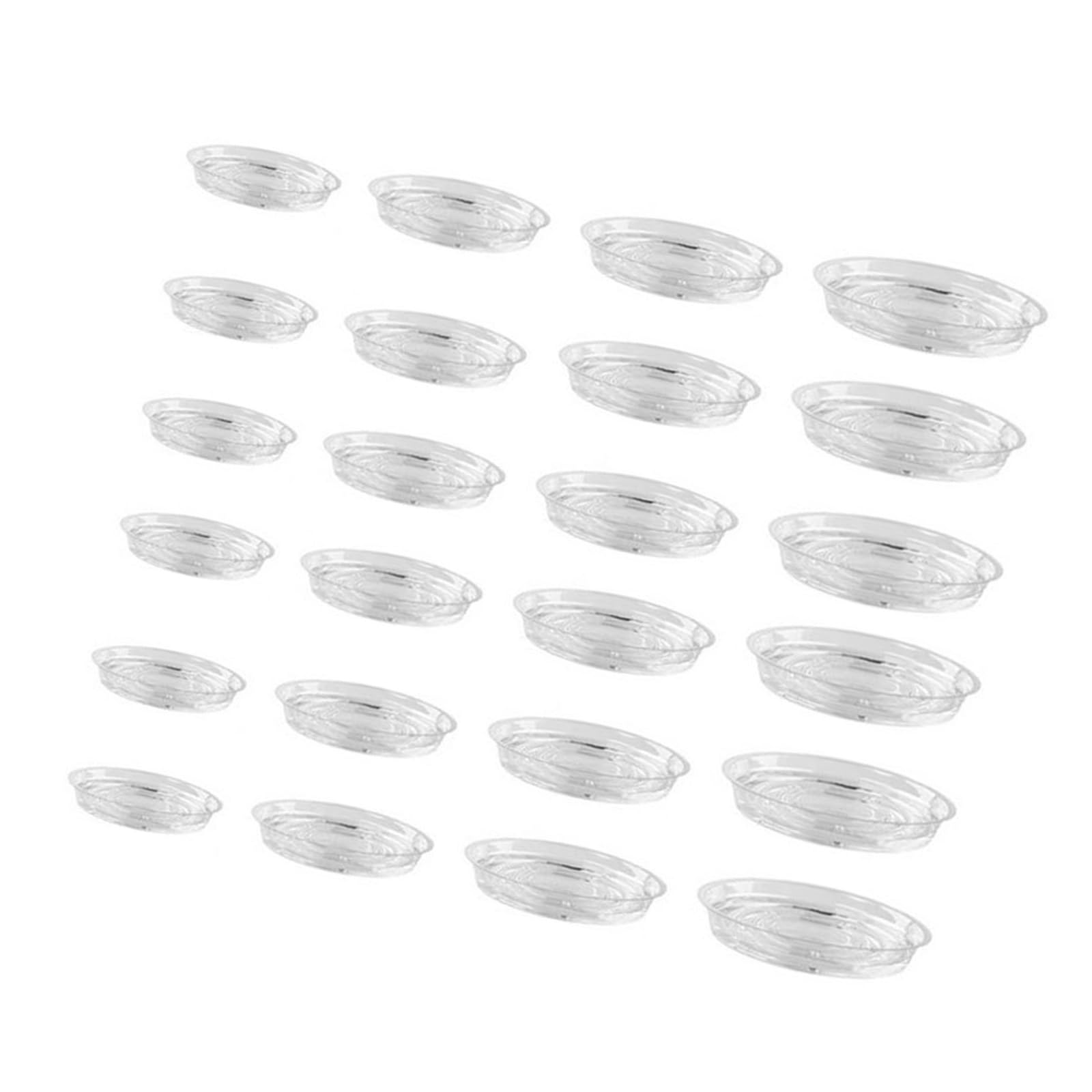 Pots de fleurs en plastique transparent pour balcon et salon lumineux