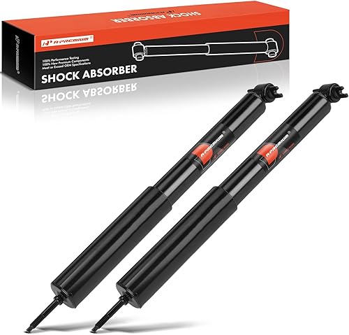 A-Premium Amortiguadores delanteros compatibles con Jeep Cherokee 1984-2001, Comanche 1986-1992, Grand Cherokee 1993-1998, Grand Wagoneer 1993,
