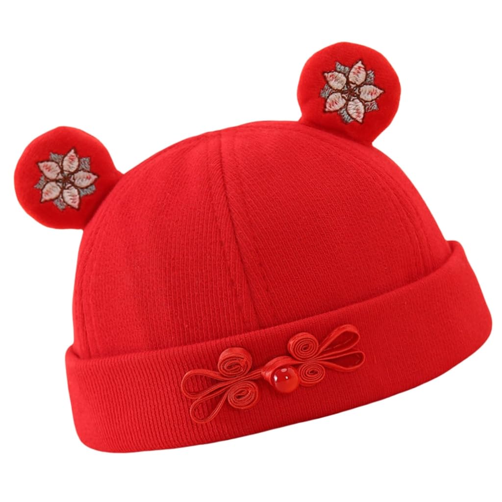 ffgguuiic Baby Bonnet Caps Hat Spring Autumn Hat Soft Breathable Caps for Toddler Newborns Photography Props