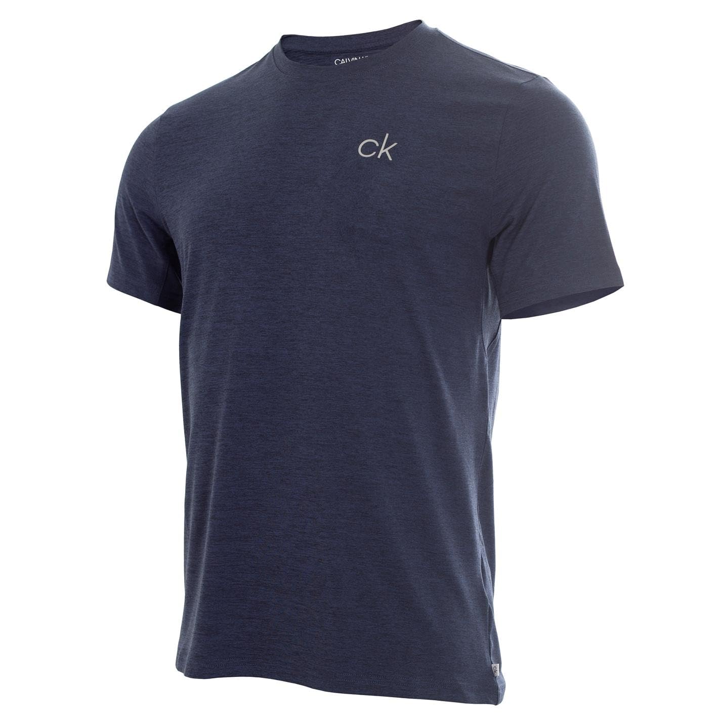 Calvin Klein (Xl, Navymarl) Mens Newport Tee Moisture Wicking T-Shirt