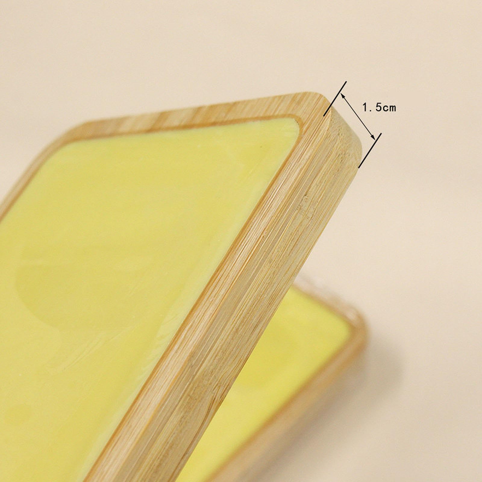 Colaxi Wax Plate Engraving Tool Wax Board Wood Practical Papercraft Cutting Tool for Window Flower Holiday Celebration Craft Classes, 21cmx15cm