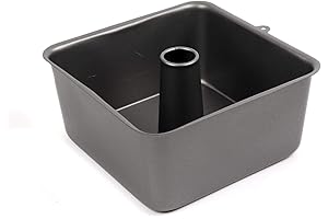Square Angel Food Cake Pan: Premium Non-Stick Bakeware for Heavenly Creations