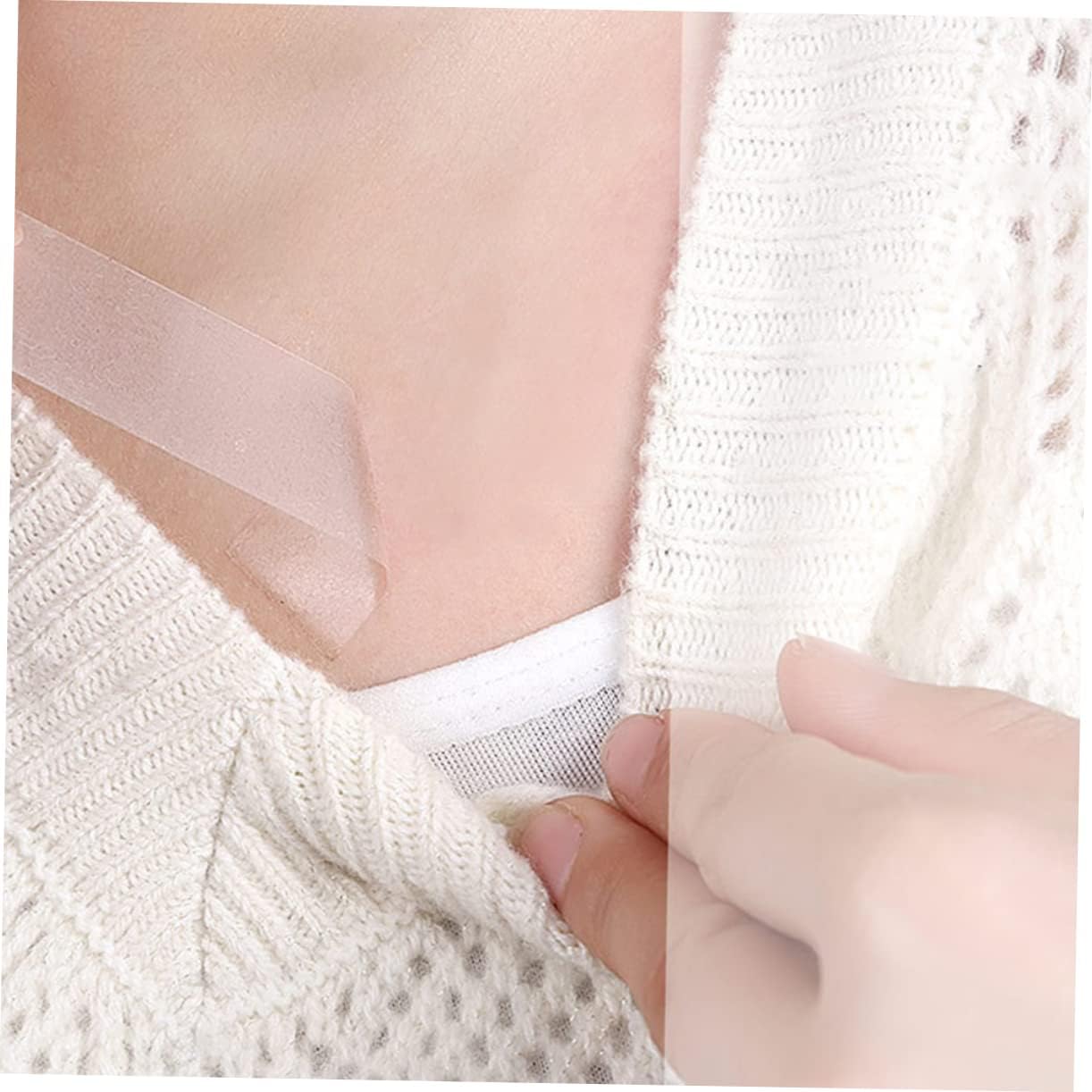 Ipetboom Anti-light Stickers Reusable Clothes Women Sided Clear Tape Bra Tape Body Tape Double Clothing Tape Bra