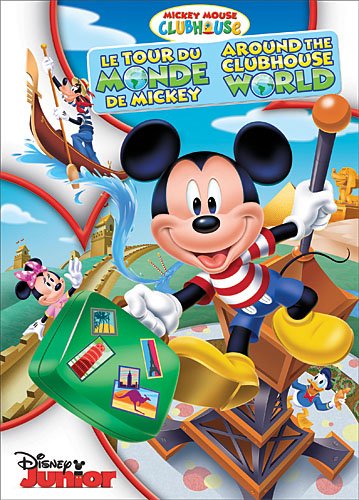 Disney Mickey Mouse Clubhouse: Around The Clubhouse World (Bilingual) [DVD]