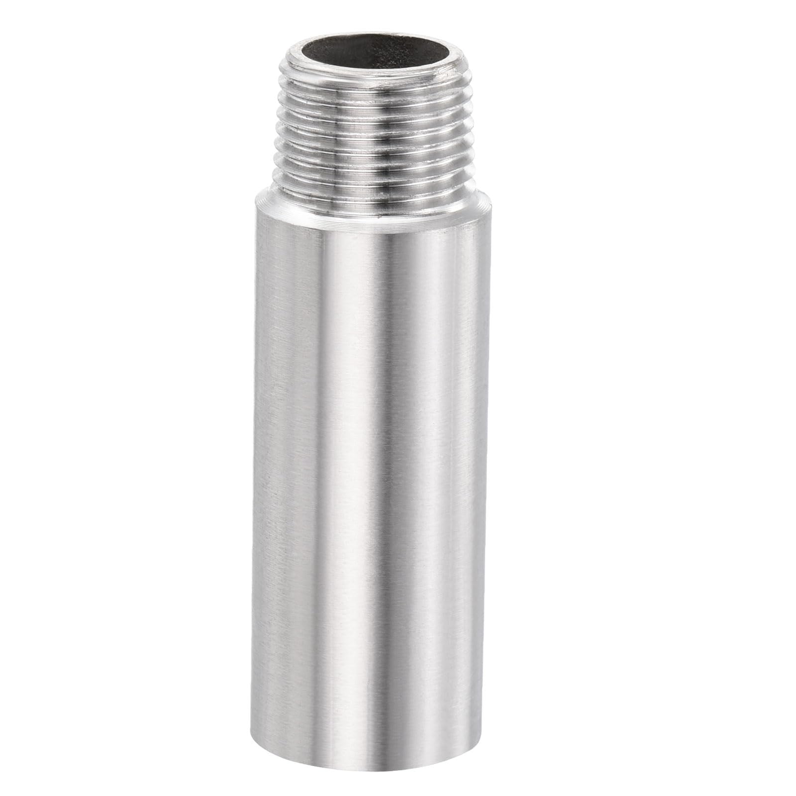 Braccio Estensione Doccia In Acciaio Inox 80mm – Raccordo Filettato G1/2 Maschio/Femmina – 2 Pezzi Per Una Doccia Più Comoda - 2