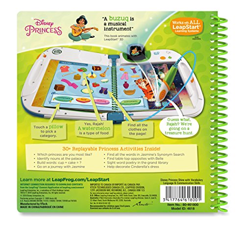 LeapFrog LeapStart 3D Disney Princess Shine with Vocabulary Book - Image 3