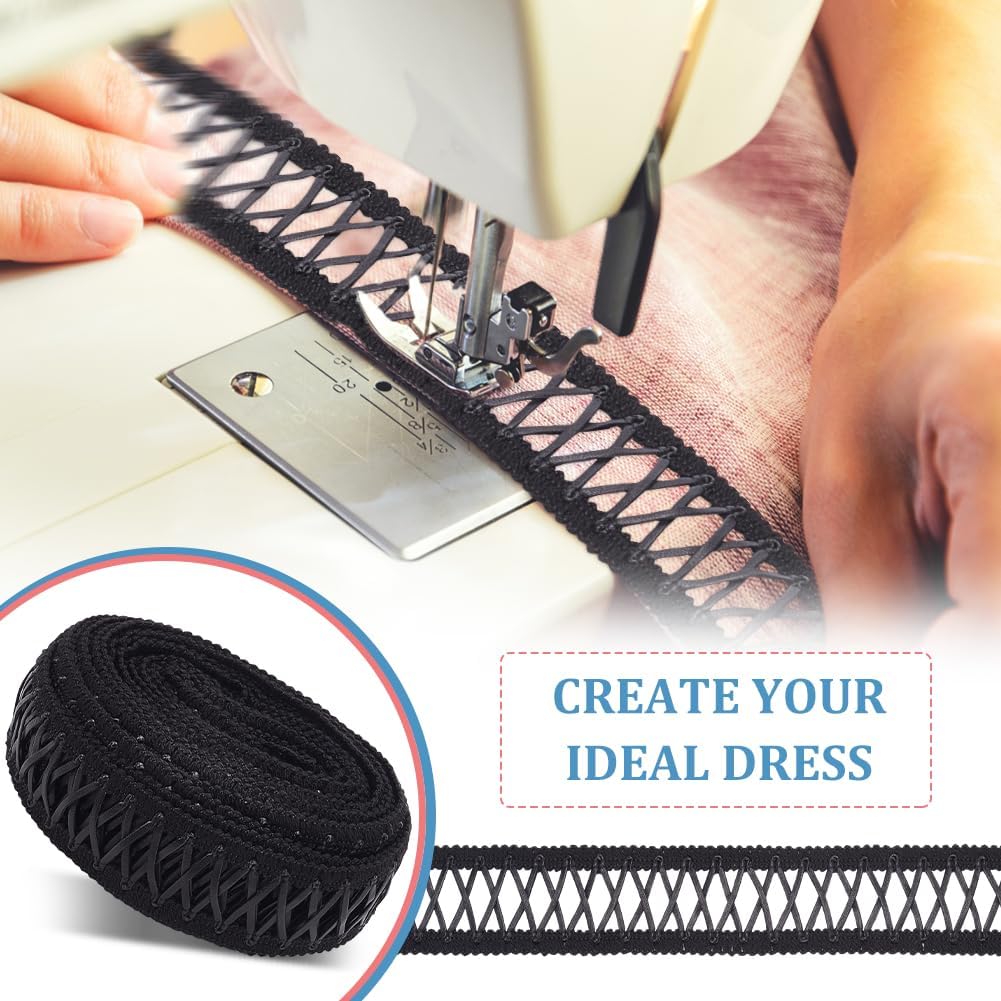 Fringe Tassel Upholstery,Trimming Tape, 10 Yards/9M Black PU Leather Ribbon, 1-5/8 inch(40mm) Wide Leather Braid Trims Flat Braid Strap Trim for Dress Curtain DIY Sewing Craft