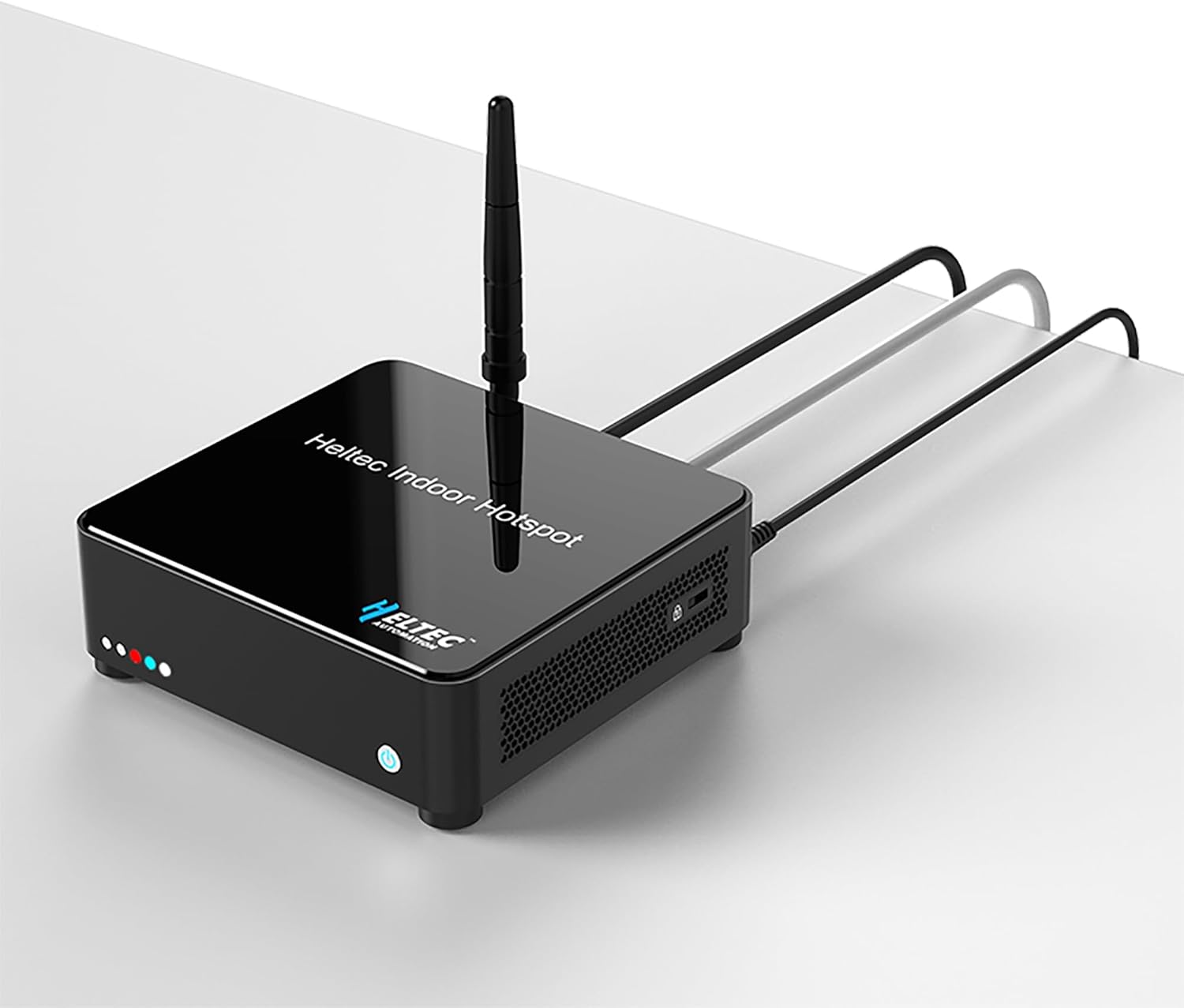 Heltec HT-M2802 Indoor LoRa Gateway SX1303+SX1250 Chipset Indoor Hotspot Network with Wi-Fi BLE Ethernet for LoRaWAN IoT Devices (US915)